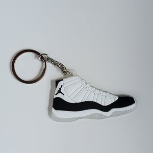 Jordan 11 Concord Shoe Rubber Keychain.